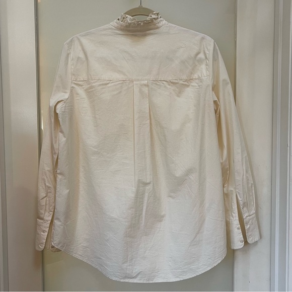 & Other Stories Lace Ruffle Blouse - Picture 3 of 5